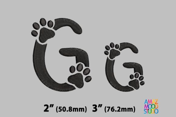 Letter G Paws Monogram Review