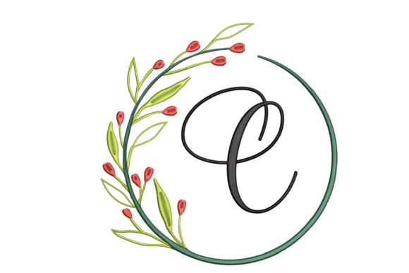 Monogram C: A Personalized Embroidery Gem